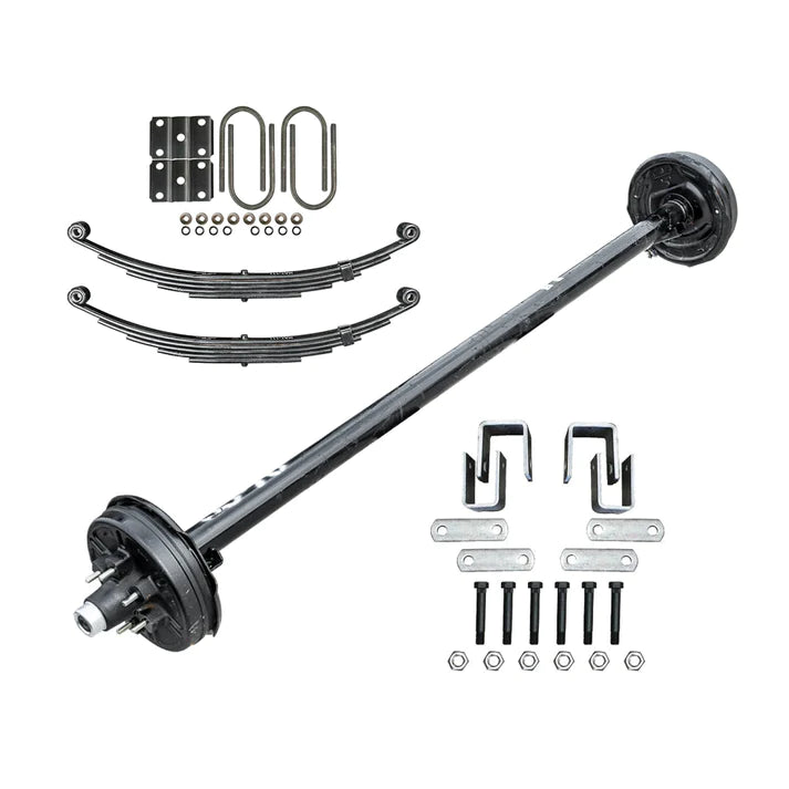 Trailer Kit 6000 lb TK Heavy Duty Single Axle Kit - 6K Capacity (Axle Series)