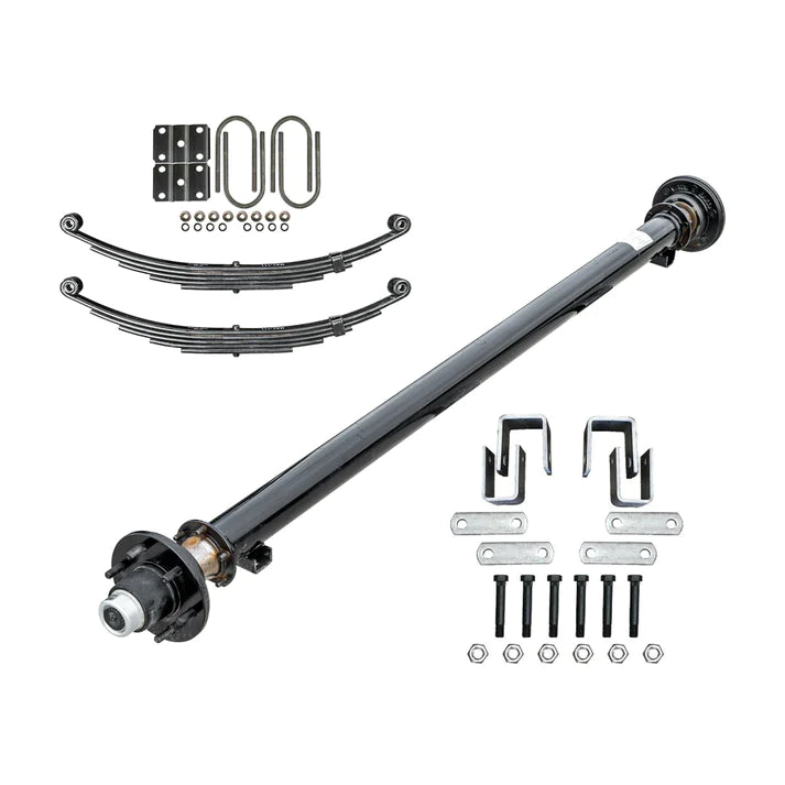 Trailer Kit 5200 lb TK Single Axle Kit - 5.2K Capacity 6 Lug (Axle Series)