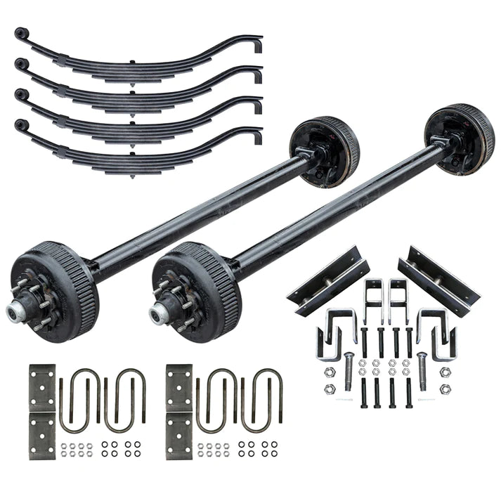 Trailer Kit 8000 lb TK Tandem Axle Kit - 16K Capacity (Axle Series) 9/16