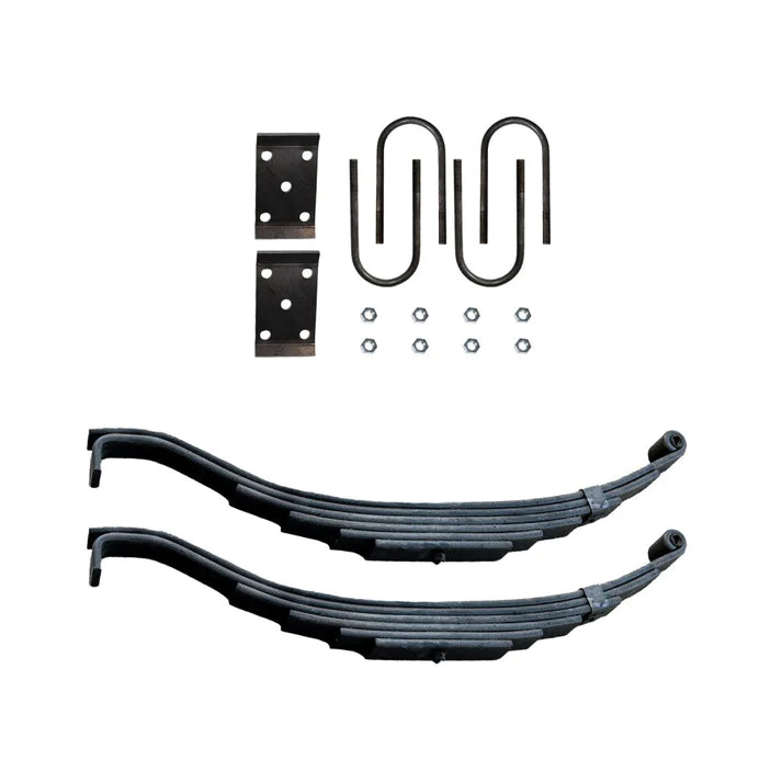 Suspension Kit Trailer 6 Leaf Slipper Spring Suspension Kit for 3.5