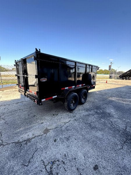 83X14 4ft. Walls Telescopic Dump Dump Trailer