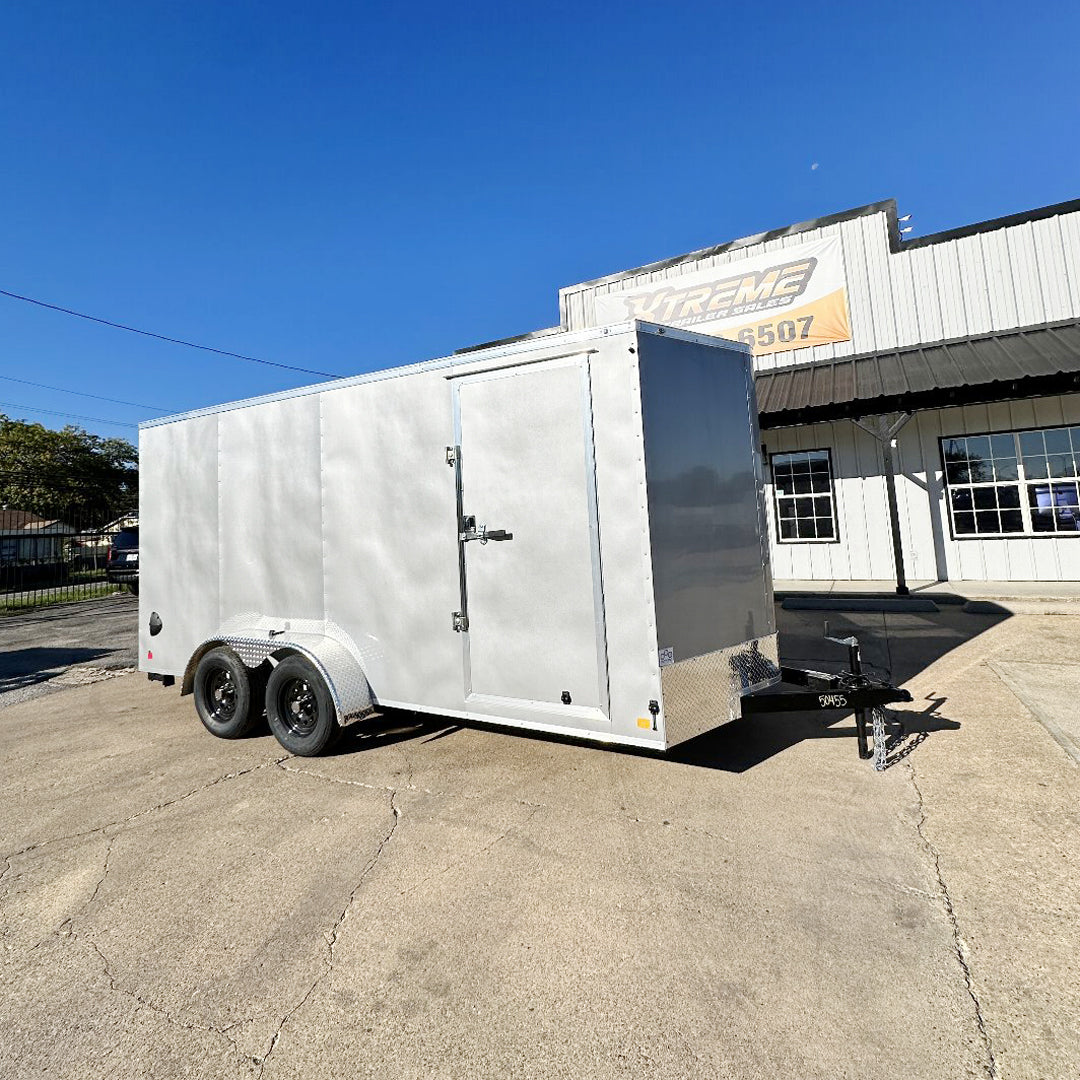 2023 CONTINENTAL CARGO 7X16 TANDEM AXLE CARGO / ENCLOSED TRAILER