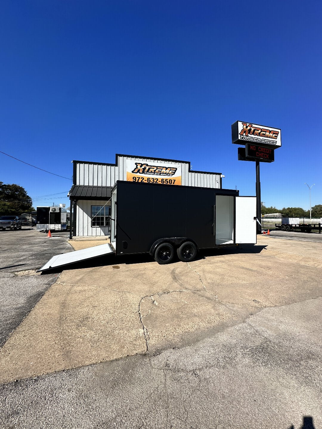 2023 CELL-TECH TRAILERS 7X16 CARGO / ENCLOSED TRAILER