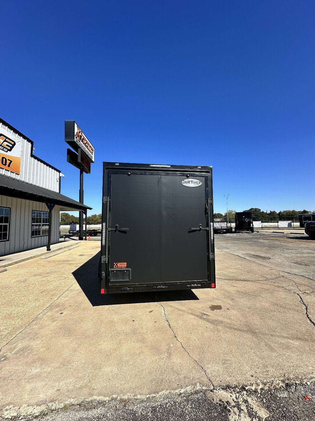 2023 CELL-TECH TRAILERS 7X16 CARGO / ENCLOSED TRAILER