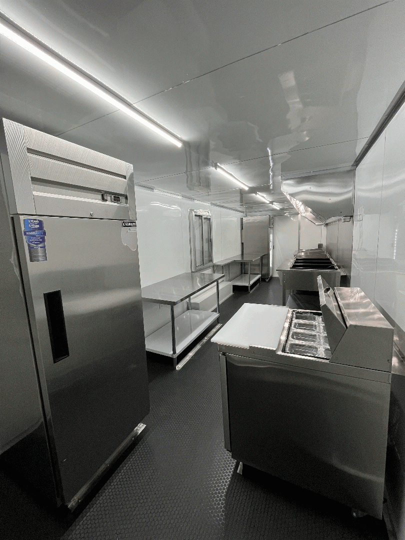 8.5X28 XTREME CONCESSION TRAILER FULLY EQUIPPED POLYCORE FOOD TRAILER