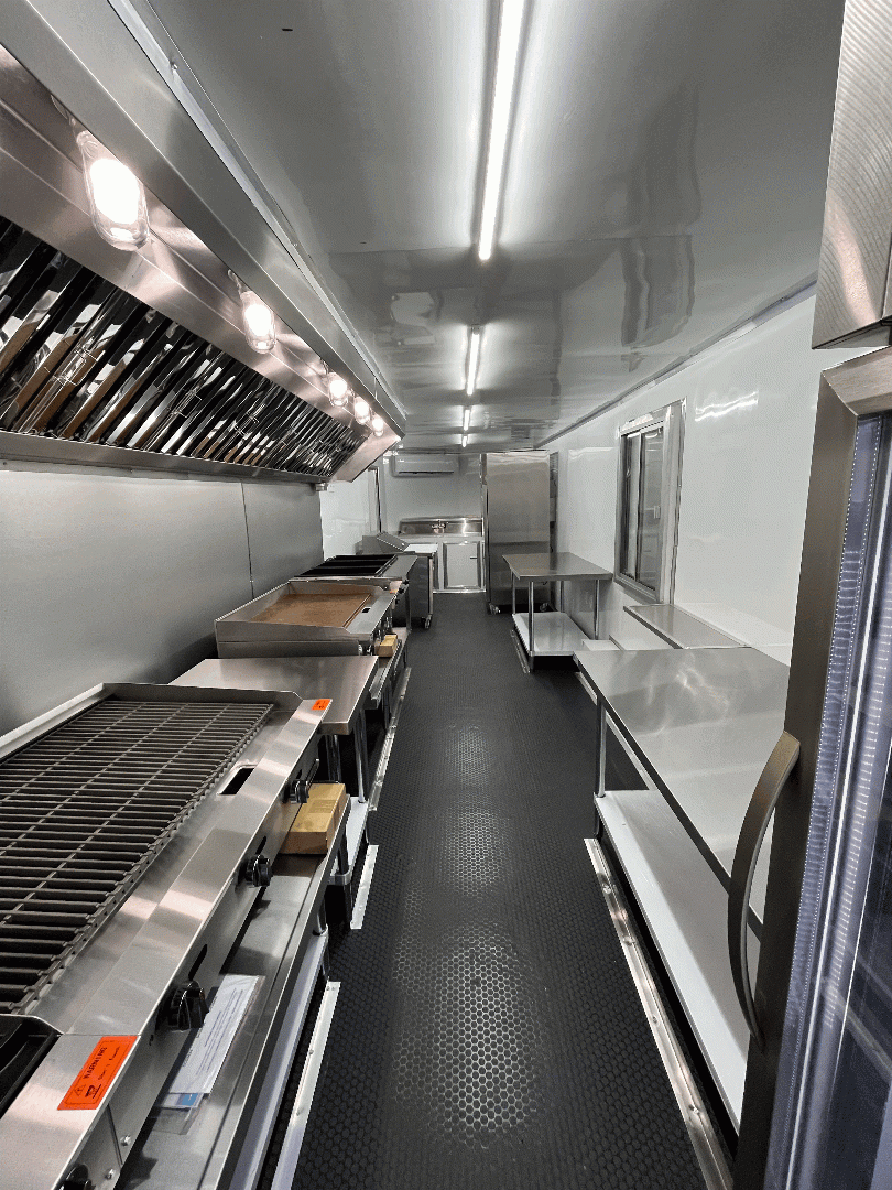 8.5X28 XTREME CONCESSION TRAILER FULLY EQUIPPED POLYCORE FOOD TRAILER