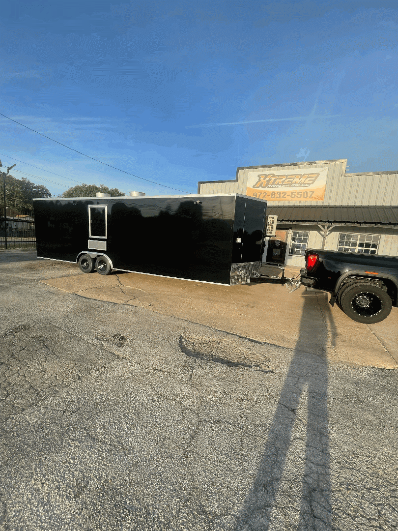 8.5X28 XTREME CONCESSION TRAILER FULLY EQUIPPED POLYCORE FOOD TRAILER