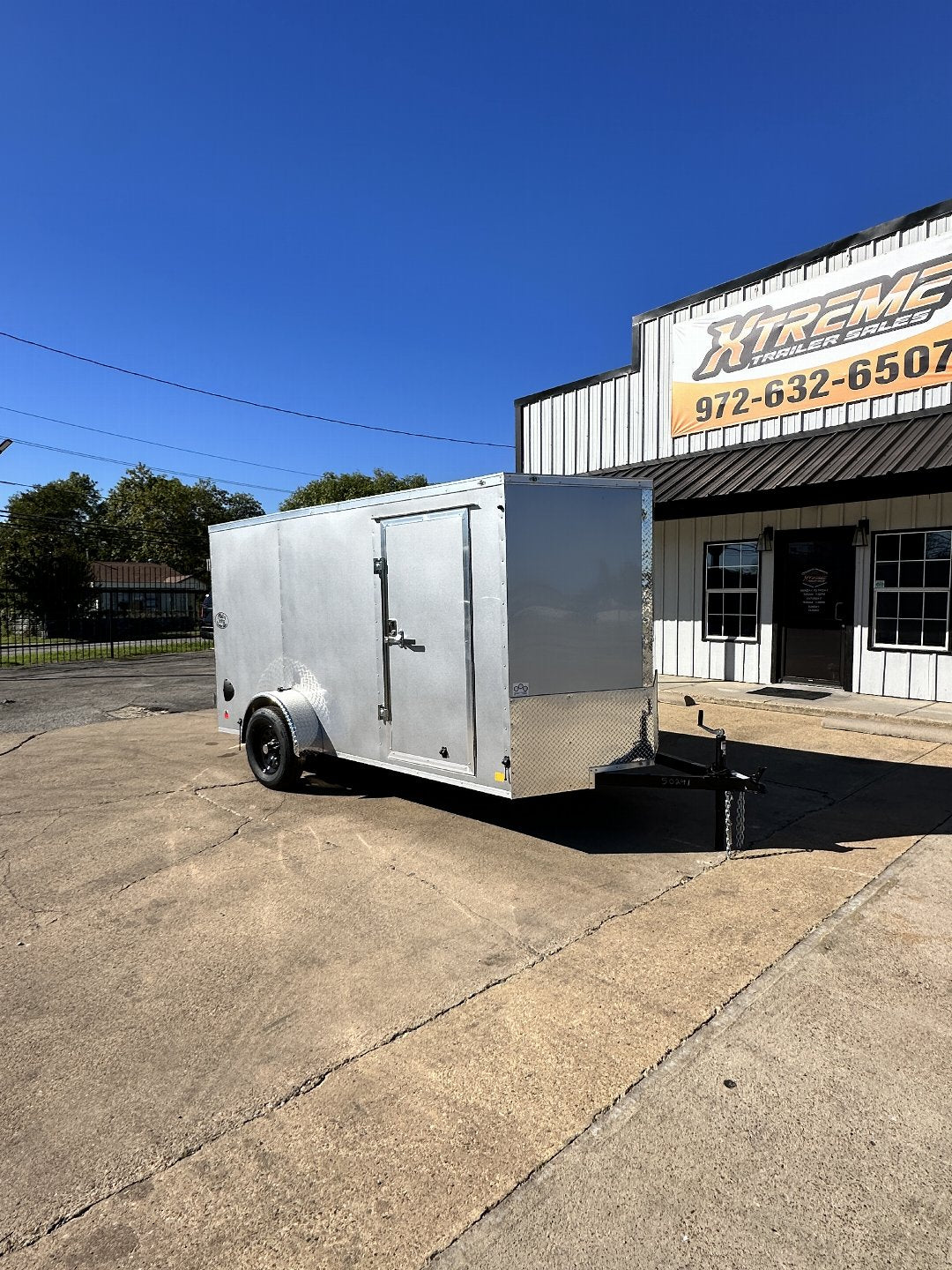 2023 CONTINENTAL CARGO 6X12 SINGLE AXLE CARGO / ENCLOSED TRAILER