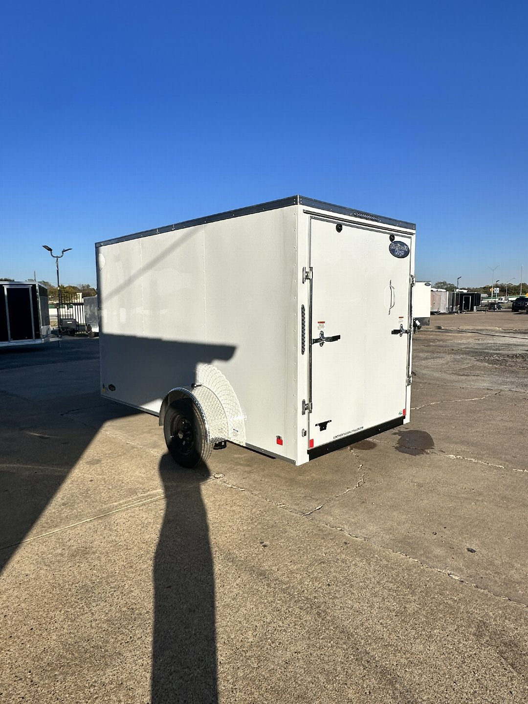 6X12 SINGLE AXLE CONTINENTAL CARGO / ENCLOSED TRAILER