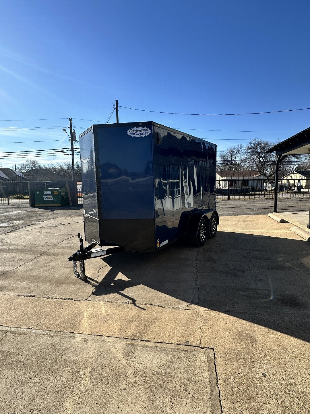 6X12 TANDEM AXLE 7FT. INTERIOR CONTINENTAL CARGO / ENCLOSED TRAILER