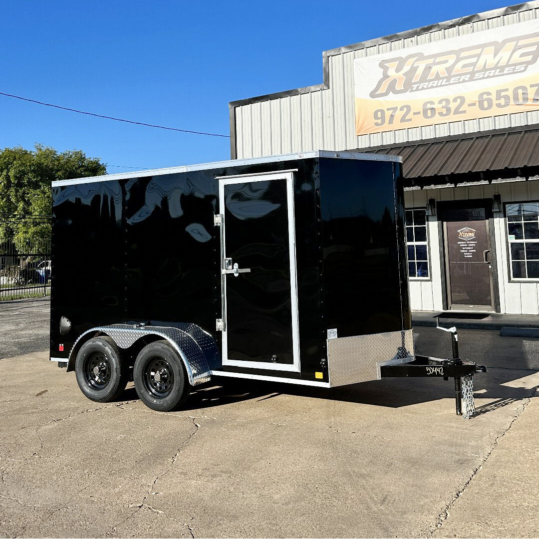 6X12 TANDEM AXLE CONTINENTAL CARGO / ENCLOSED TRAILER