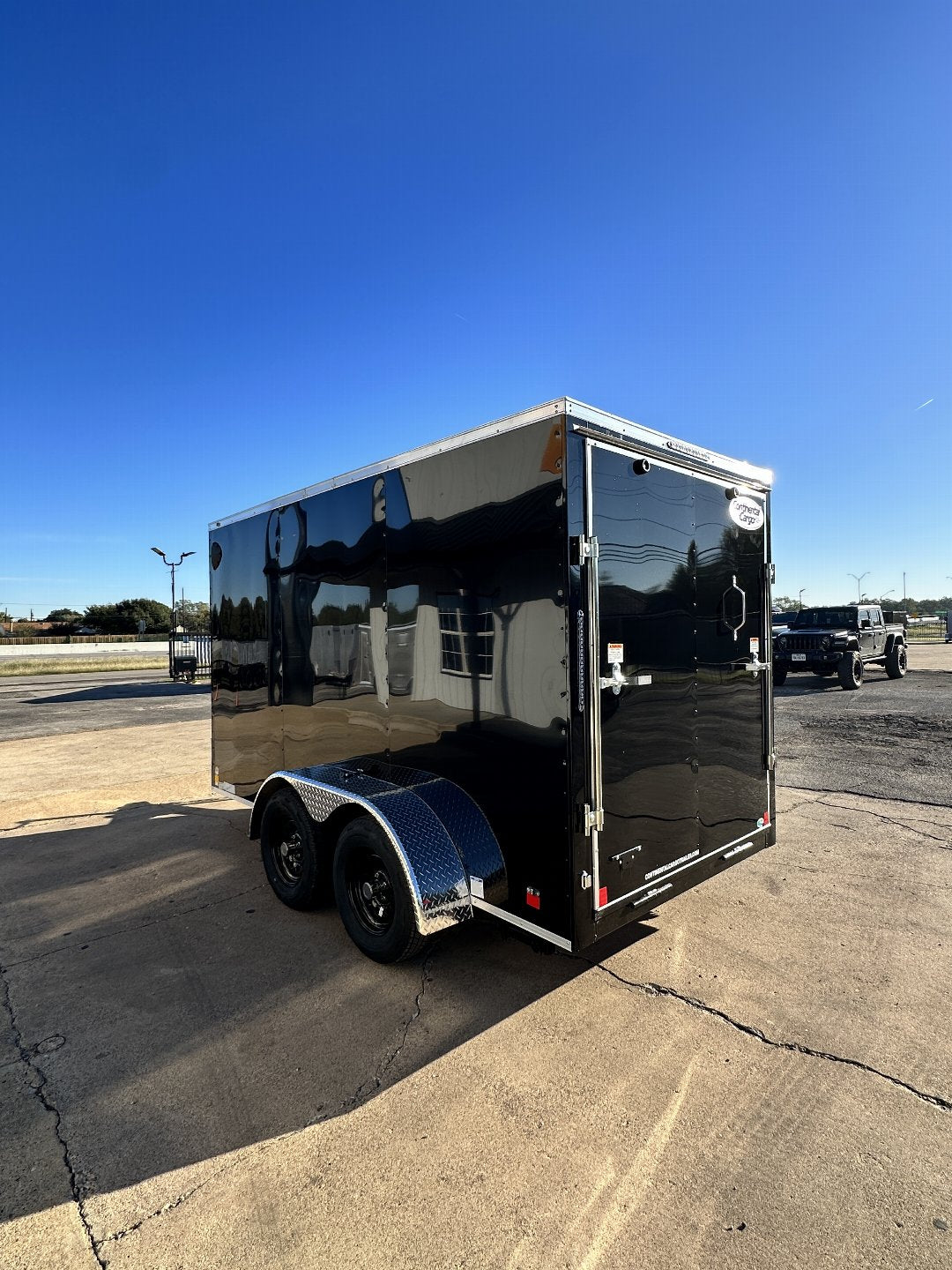 6X12 TANDEM AXLE CONTINENTAL CARGO / ENCLOSED TRAILER