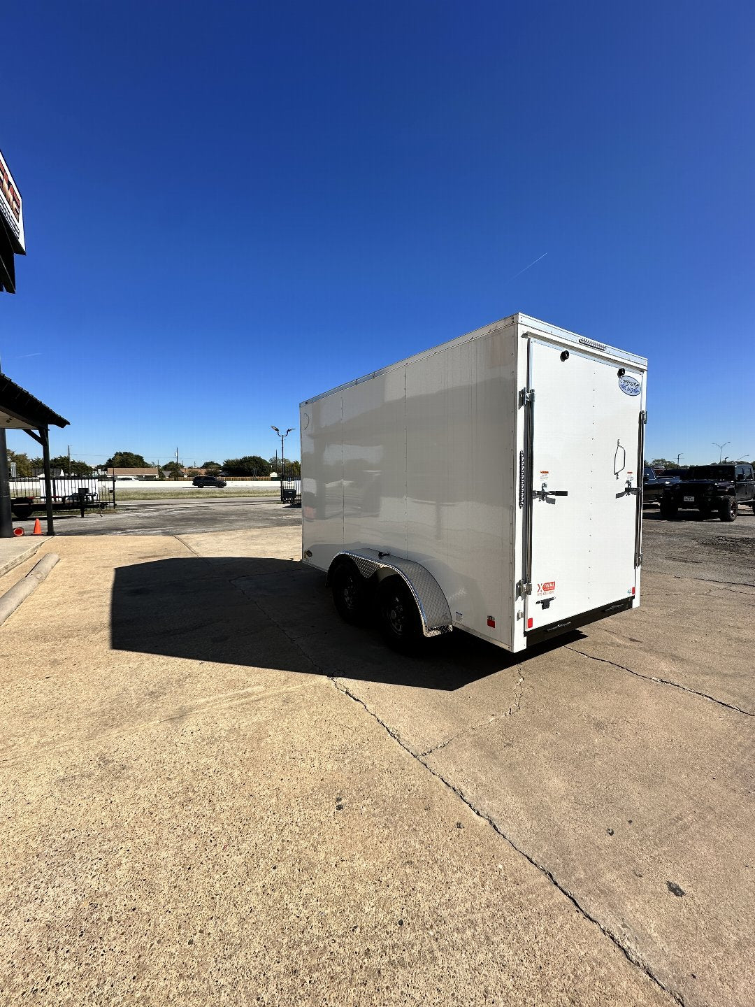 6X12 TANDEM AXLE CONTINENTAL CARGO / ENCLOSED TRAILER