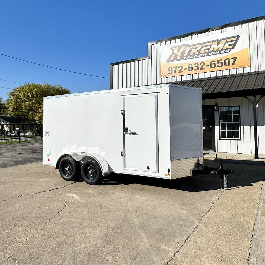 7X14 TANDEM AXLE CONTINENTAL CARGO ENCLOSED TRAILER