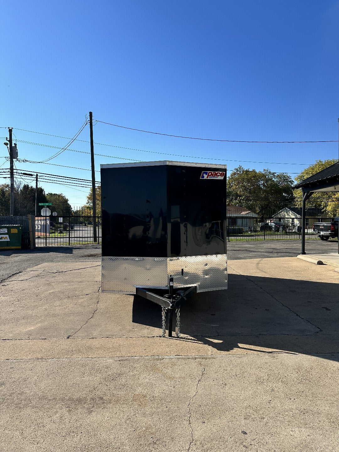 7X14 TANDEM AXLE PACE AMERICAN ENCLOSED TRAILER