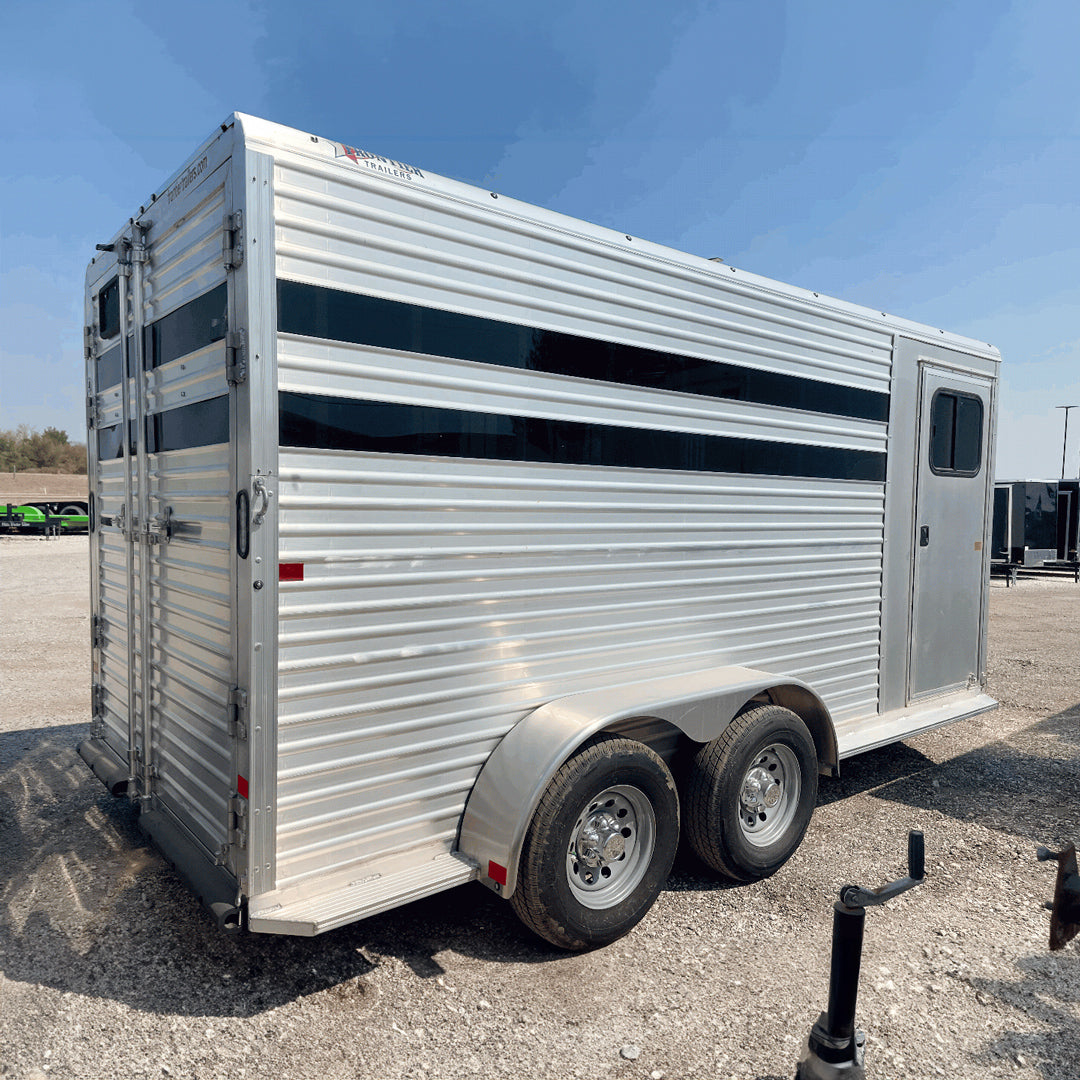 2023 FRONTIER TRAILERS 3 SLANT HORSE HORSE TRAILER