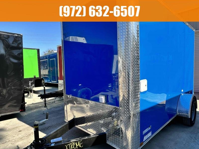 6X12 XTREME SNOW CONE CONCESSION TRAILER W/ SINKS