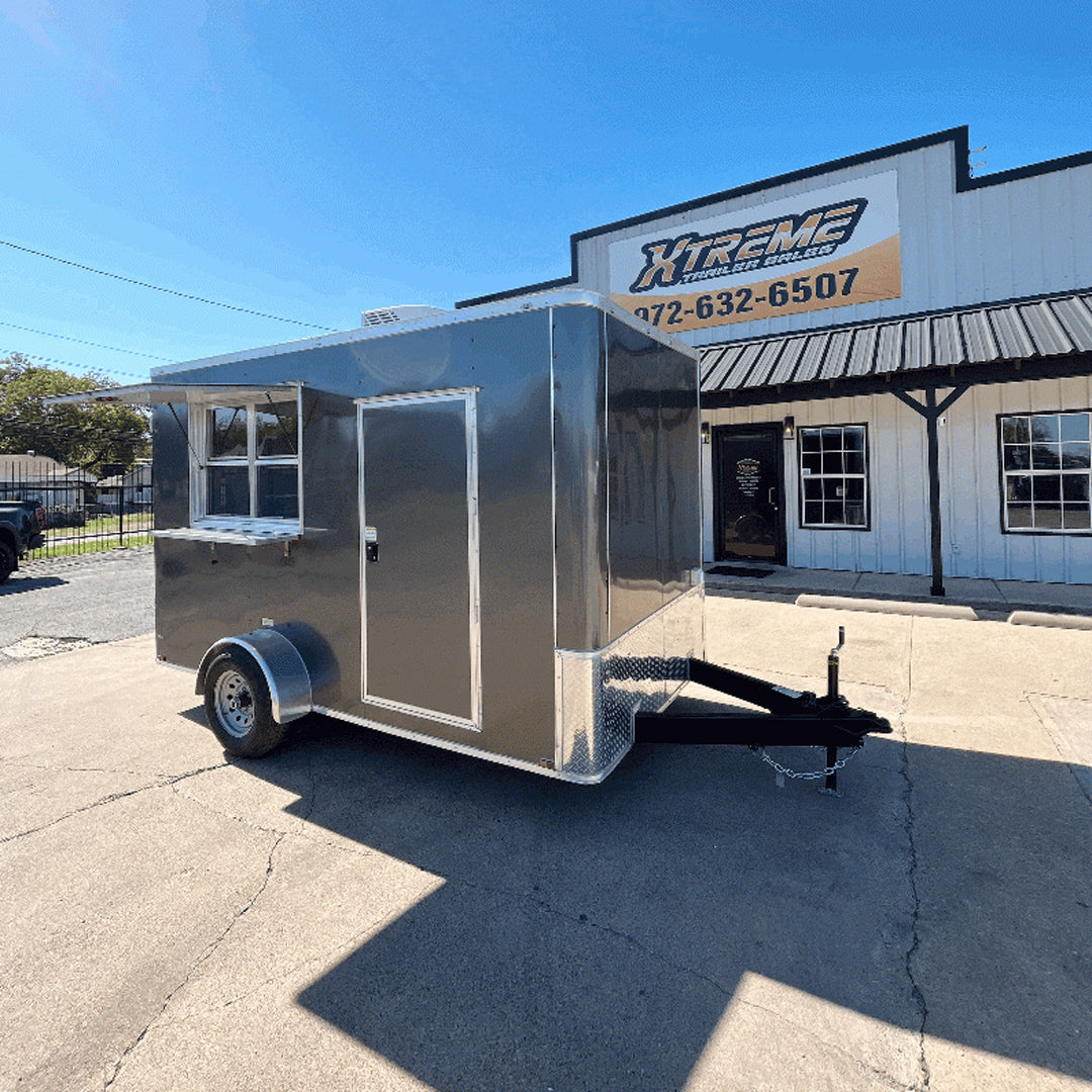 2023 XTS 7X12 CONCESSION TRAILER 2404