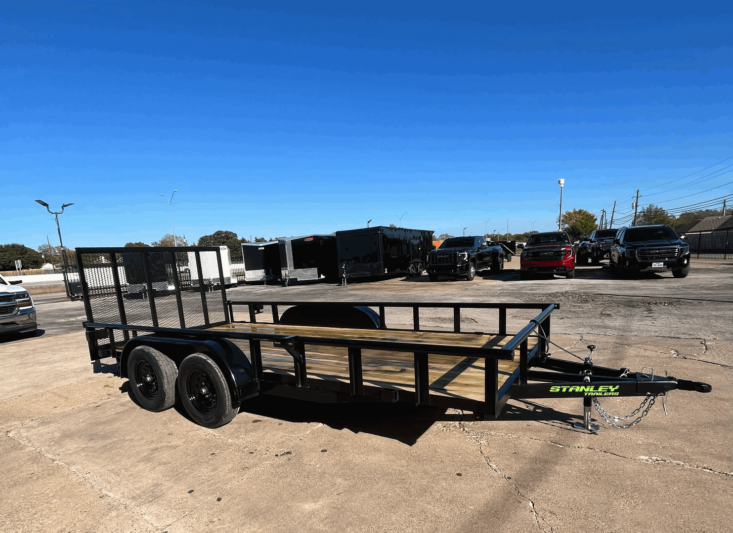 83X16 STANLEY TRAILERS UTILITY TRAILER