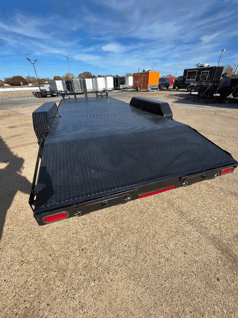 83X20 HEAVY DUTY STEEL DECK TRAILER