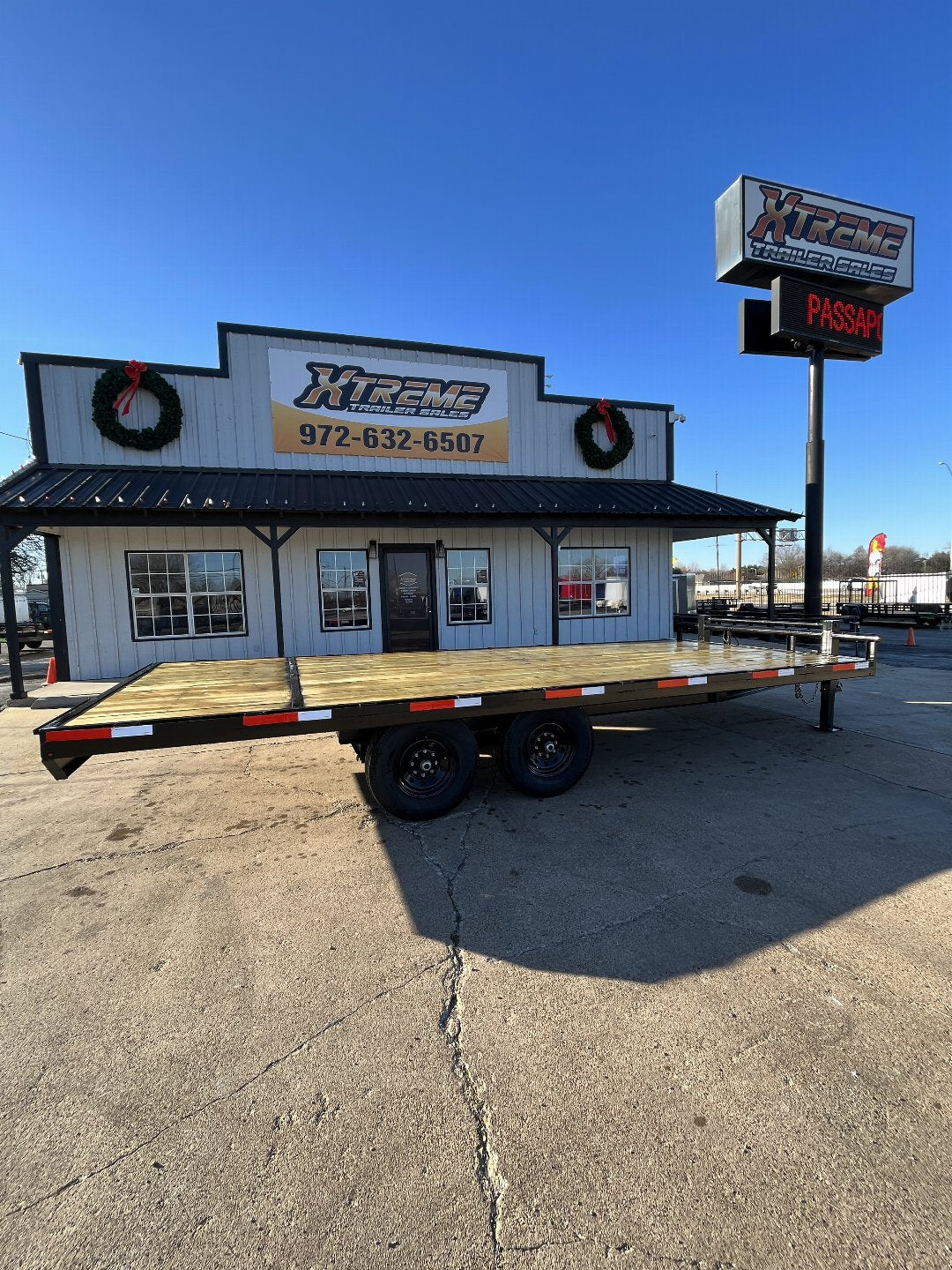 83X20 STANLEY DECKOVER UTILITY TRAILER HEAVY DUTY