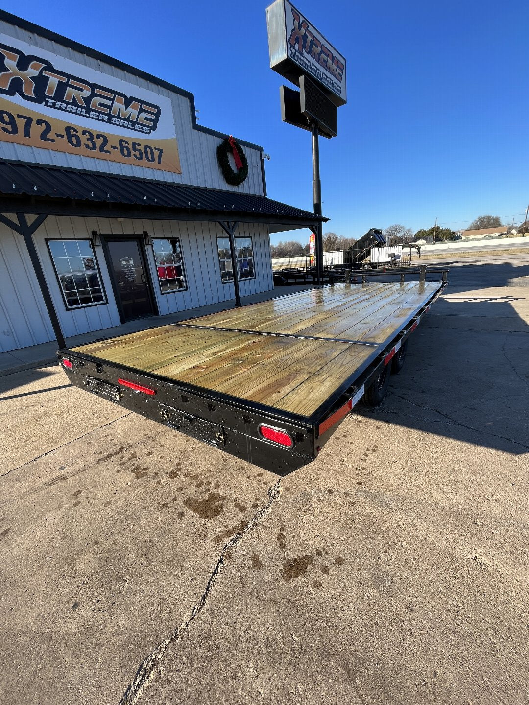 83X20 STANLEY DECKOVER UTILITY TRAILER HEAVY DUTY