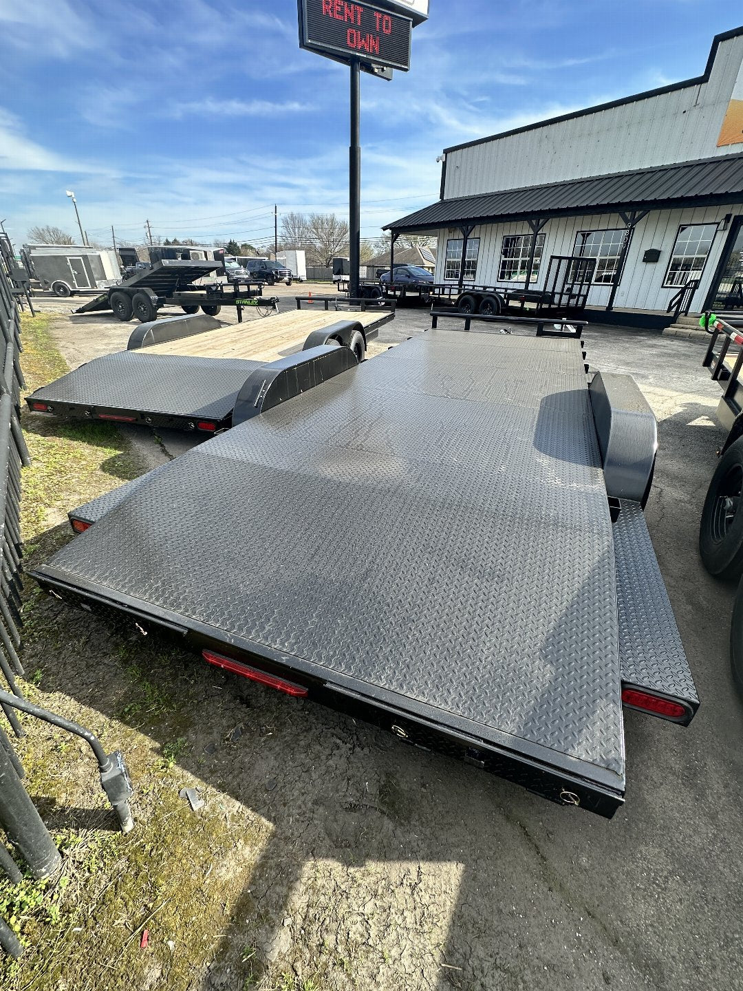 83X20 STANLEY CAR HAULER STEEL DECK