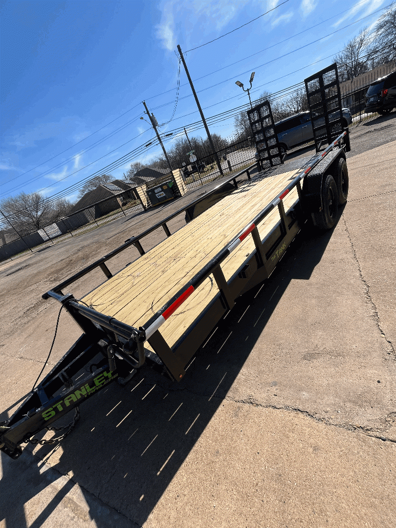 83X20 STANLEY UTILITY TRAILER STAND UP RAMPS 14K