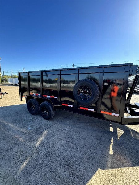 83X16 4ft. Walls Dump Trailer