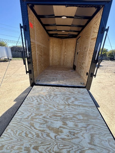 6X10 Single Axle Blackout Cargo Mate / Enclosed Trailer