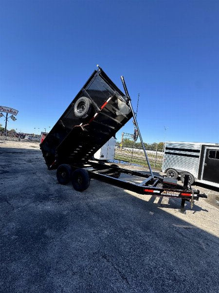 83X14 4ft. Walls Telescopic Dump Dump Trailer