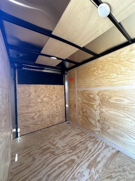 6X10 Single Axle Blackout Cargo Mate / Enclosed Trailer