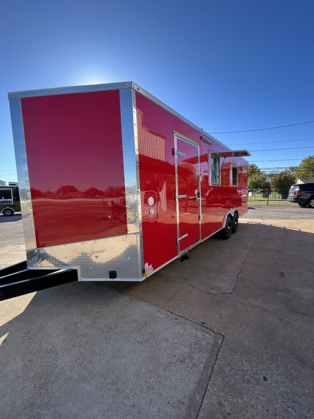 8.5X20 CONCESSION TRAILER FULLY EQUIPPED POLYCORE FOOD TRAILER