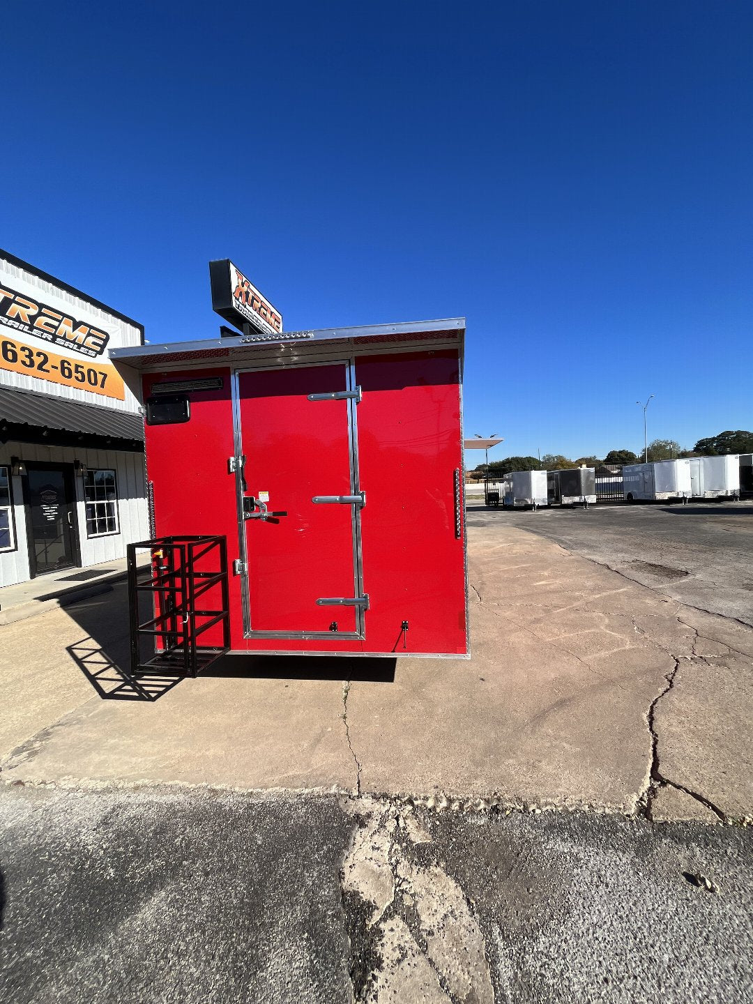 8.5X20 CONCESSION TRAILER FULLY EQUIPPED POLYCORE FOOD TRAILER