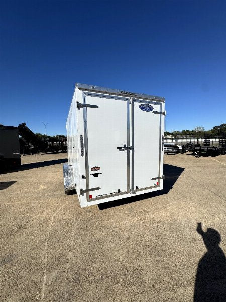 7X16 Tandem Axle 7ft. Interior Barn Door Cargo / Enclosed Trailer