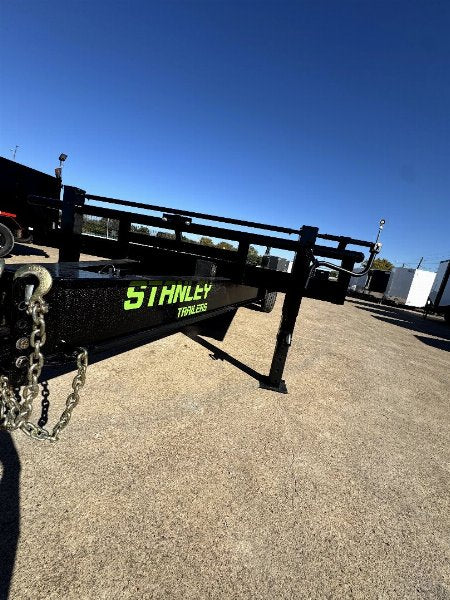 102X20 8INCH IBEAM Stanley Trailers / DECKOVER EQUIPMENT TRAILER