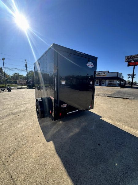 6X10 Single Axle Blackout Cargo Mate / Enclosed Trailer