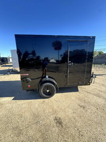 6X10 Single Axle Blackout Cargo Mate / Enclosed Trailer