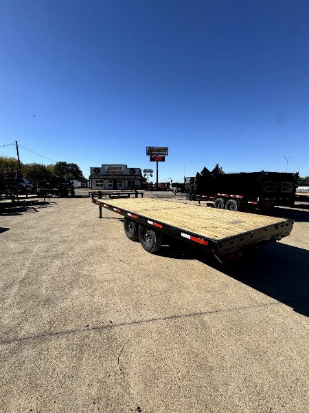 102X20 8INCH IBEAM Stanley Trailers / DECKOVER EQUIPMENT TRAILER