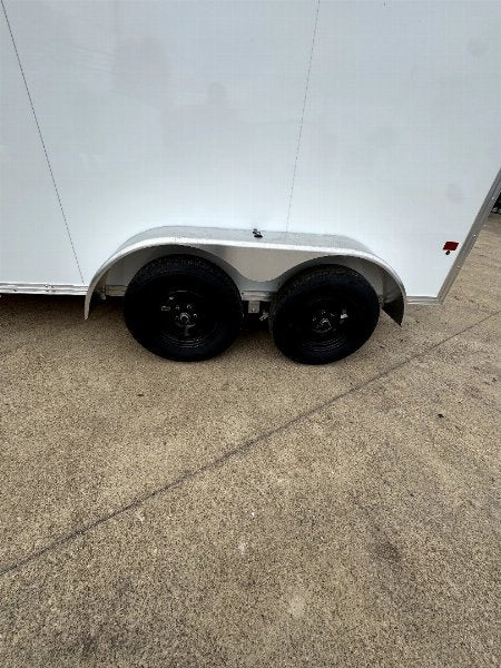 6X12 Tandem Axle Alcom Aluminum Cargo / Enclosed Trailer