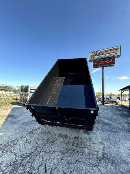 83X14 4ft. Walls Telescopic Dump Dump Trailer