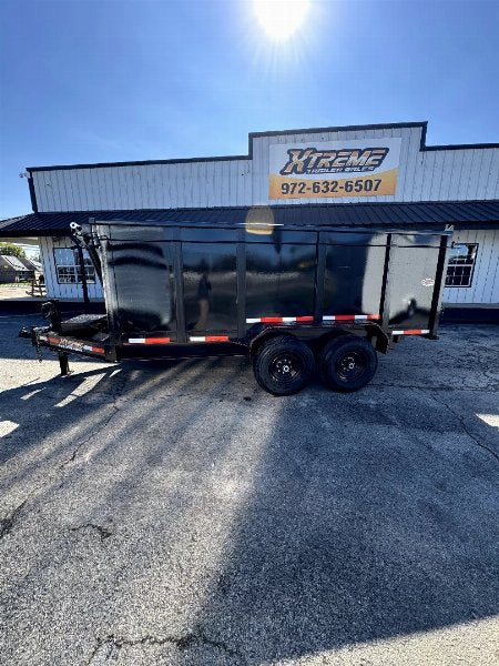 83X14 4ft. Walls Telescopic Dump Dump Trailer