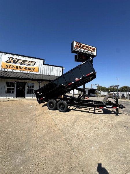 83X16 3ft. Walls TopHat Dump Trailer