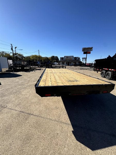 102X20 8INCH IBEAM Stanley Trailers / DECKOVER EQUIPMENT TRAILER