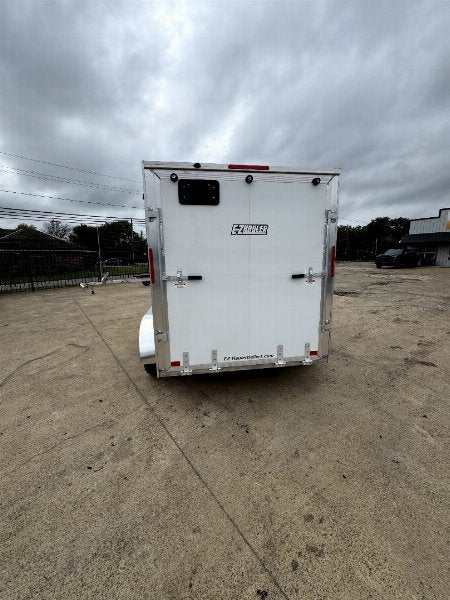 6X12 Tandem Axle Alcom Aluminum Cargo / Enclosed Trailer