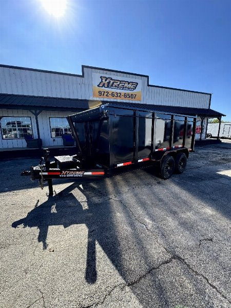 83X14 4ft. Walls Telescopic Dump Dump Trailer