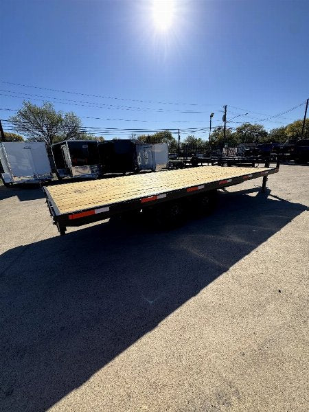 102X20 8INCH IBEAM Stanley Trailers / DECKOVER EQUIPMENT TRAILER