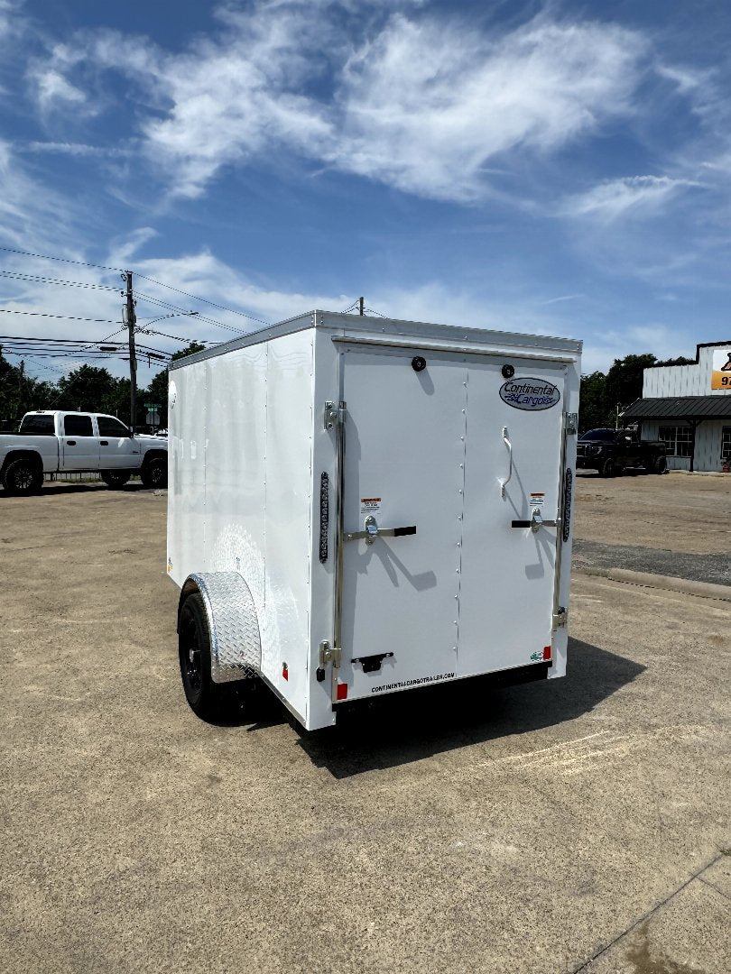 5X10 Single Axle 5'6 Interior Height Continental Cargo Cargo / Enclosed Trailer