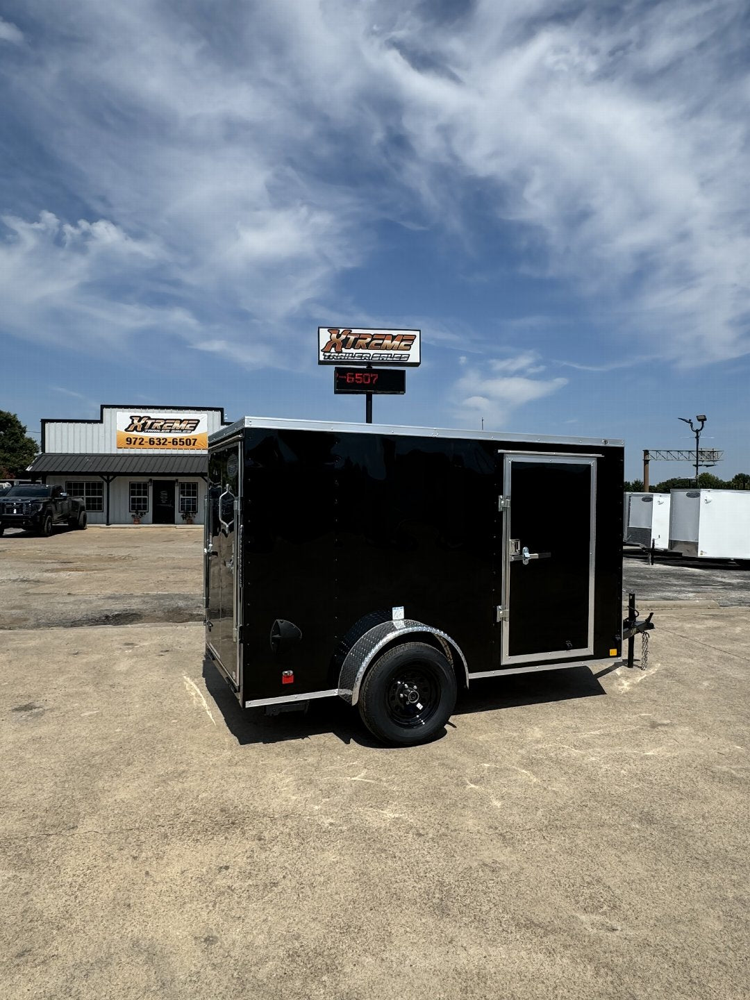 5X10 Single Axle 5'6 Interior Height Continental Cargo Cargo / Enclosed Trailer