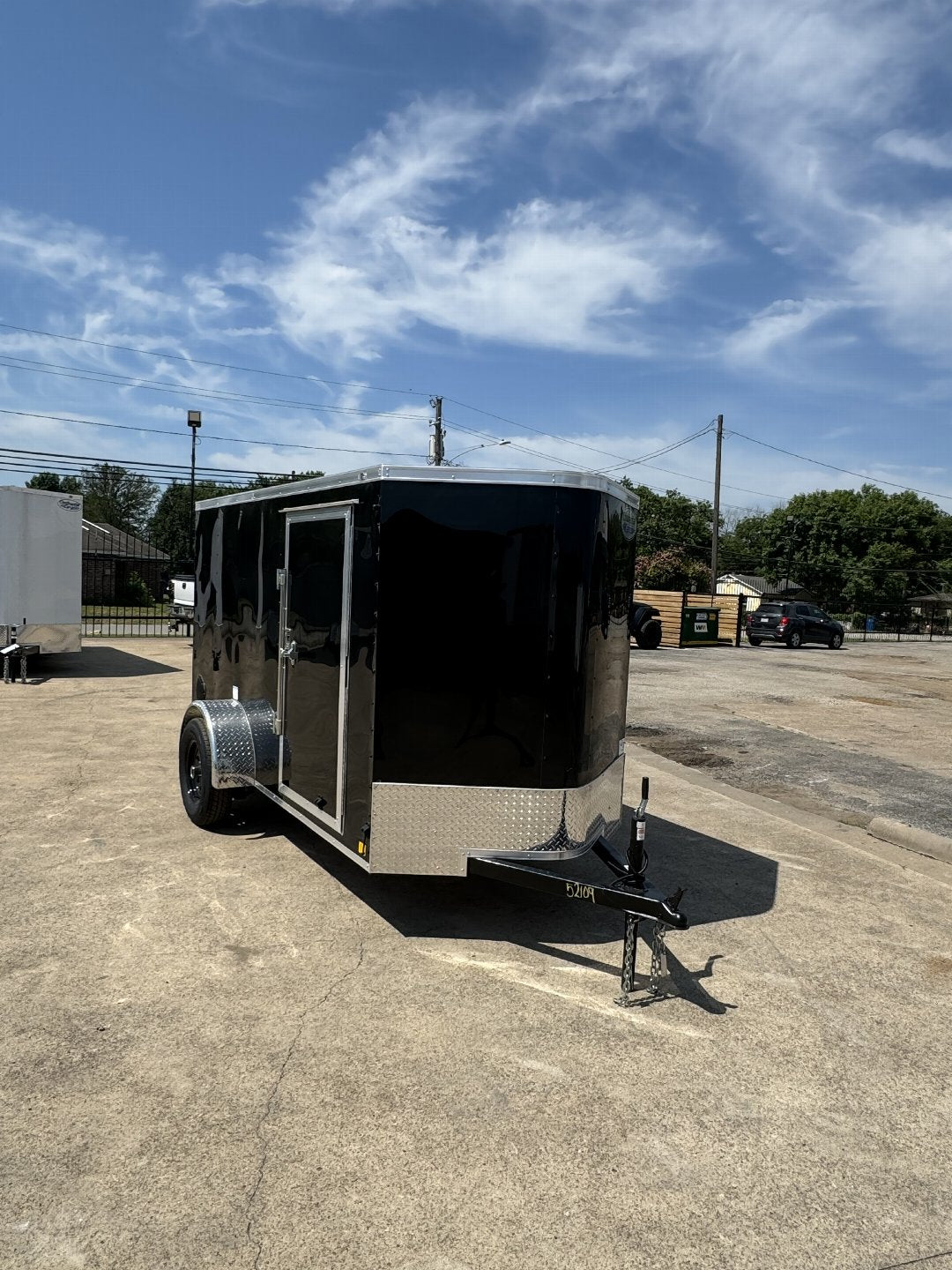 5X10 Single Axle 5'6 Interior Height Continental Cargo Cargo / Enclosed Trailer